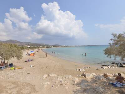 Řecko, Paros, Pláž Piso Aliki