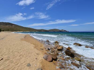 Řecko, Ios, Pláž Psathi