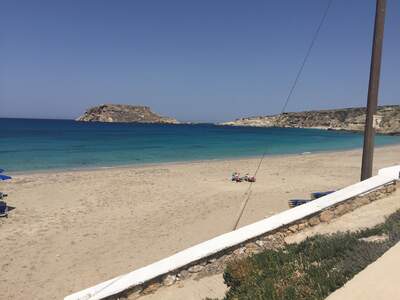 Řecko, Karpathos, Dlouhá pláž v letovisku Lefkos