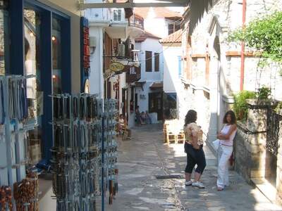 Řecko, Skopelos, Město