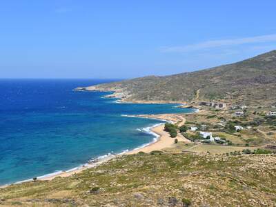 Řecko, Ios, Pláž Psathi