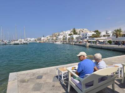 Řecko, Naxos, Chora