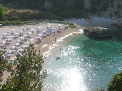 Řecko, Parga, Pláž Krioneri 