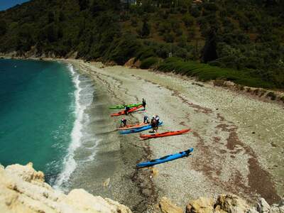 Řecko, Skopelos, Pláž Armenopetra