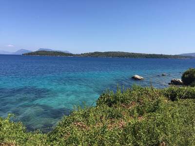 Lefkada, pláž Pasa Perigiali 