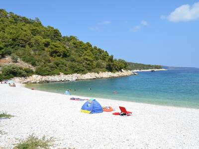 Řecko, Alonissos, Pláž Lefkos Gialos
