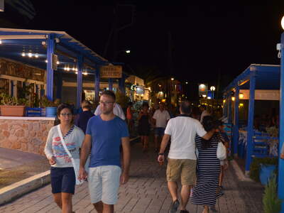 Řecko, Santorini, Letovisko Kamari