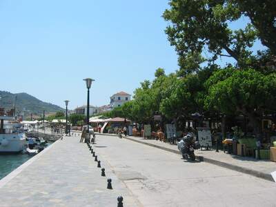 Řecko, Skopelos, Město