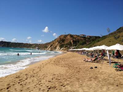 Řecko, Kefalonie, Pláž Avithos