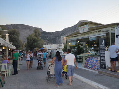 Řecko, Santorini, Letovisko Kamari