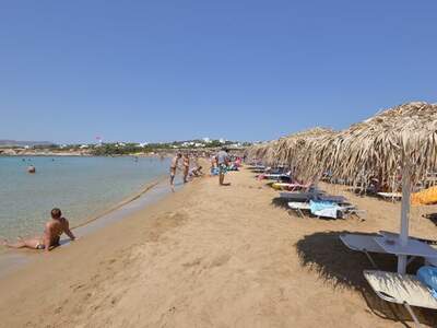 Řecko, Paros, Pláž Santa Maria