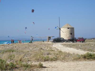 Řecko, Lefkada, Pláž Agios Ioannis Gyra