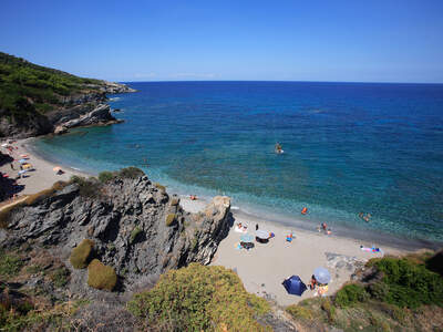 Řecko, Skopelos, pláž Perivolju