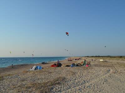 Řecko, Lefkada, Pláž Agios Ioannis Gyra