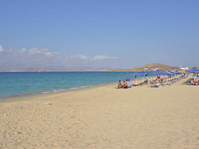 Řecko, Naxos, Pláž Agios Prokopios