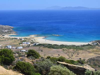 Řecko, Ios, Pláž Maganari