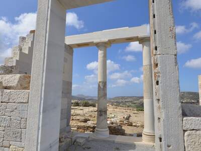 Řecko, Naxos, Antické stavení Demeter