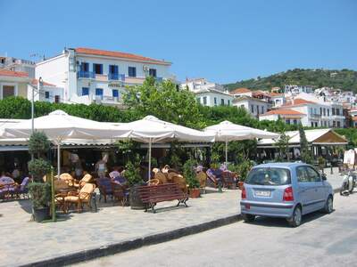 Řecko, Skopelos, Město