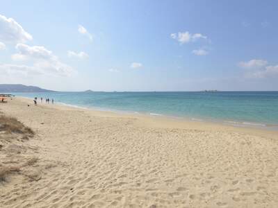 Řecko, Naxos, Pláž Plaka Markas