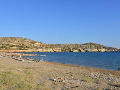 Řecko, Ios, Pláž Koumbara