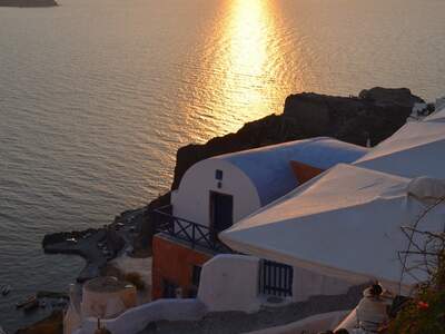 Řecko, Santorini, Ioa