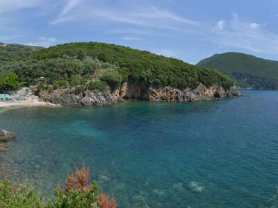 Řecko, Sivota, Pláž Kamini Beach