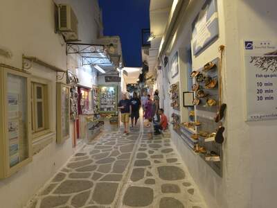 Řecko, Paros, Letovisko Parikia