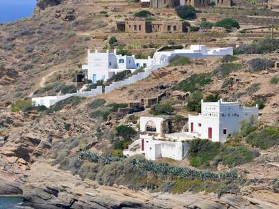 Řecko, Ios, Pláž Kolitsani