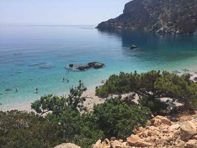 Řecko, Karpathos, Pláž Apela