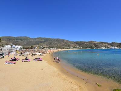 Řecko, Ios, Pláž Mylopotas