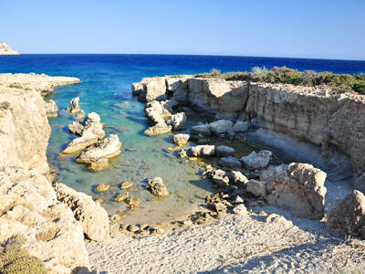 Řecko, Karpathos, Pláže na jihu ostrova