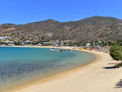 Řecko, Ios, Pláž Mylopotas