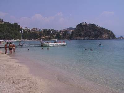 Řecko, Parga, Pláž Valtos