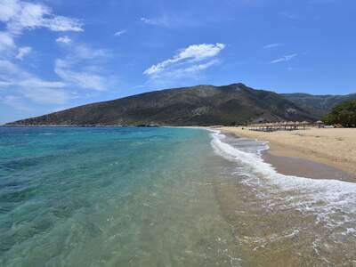 Řecko, Ios, Pláž Agia Theodoti