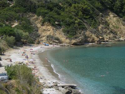 Řecko, Skopelos, Pláž Glifonery u ubytování Kavouris