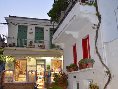 Řecko, Skopelos, Město