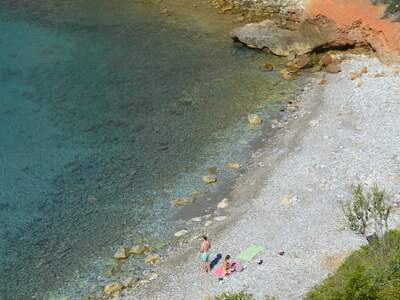 Řecko, Alonissos, Pláž Mikros Mourtias