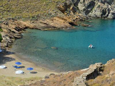 Řecko, Ios, Pláž Valmas