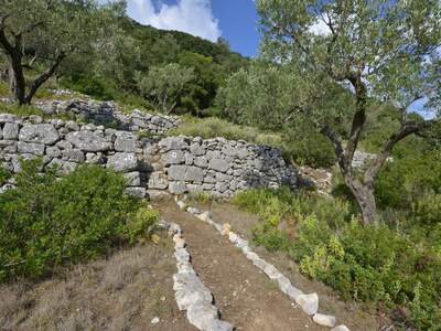 Řecko, Ithaka, Vykopávky Alakomenes