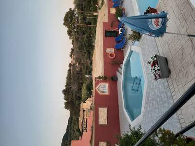 Dětské brouzdaliště u penzionu