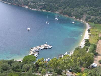 Řecko, Ithaka, Pláž Polis