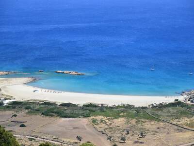 Řecko, Ios, Pláž Maganari