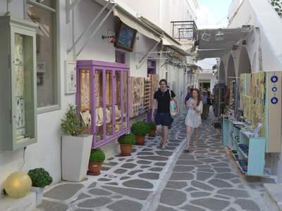 Řecko, Paros, Letovisko Parikia