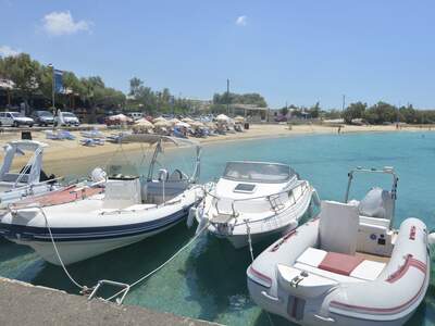 Řecko, Naxos, Pláž Agia Anna