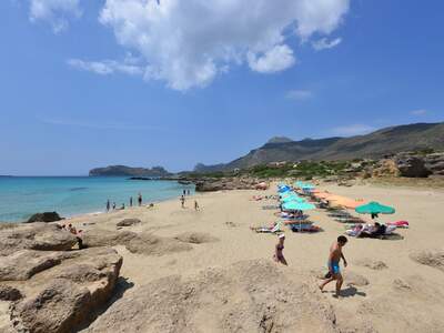 Řecko, Kréta, Pláž Fallasarna