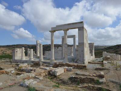 Řecko, Naxos, Antické stavení Demeter