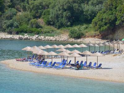 Řecko, Sivota, Pláž Agia Paraskevi