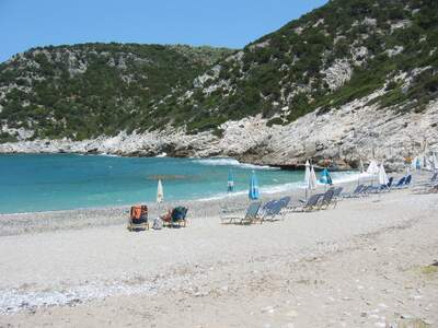 Řecko, Skopelos, Pláž Glisteri