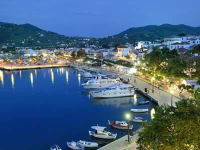 Řecko, Skopelos, Město