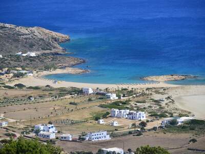 Řecko, Ios, Pláž Maganari